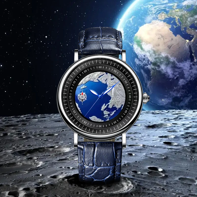 KIMSOUN K-2026B高級ビジネスウォッチグローブパターンレザー