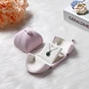 Caja pequeña rosa para colgante.