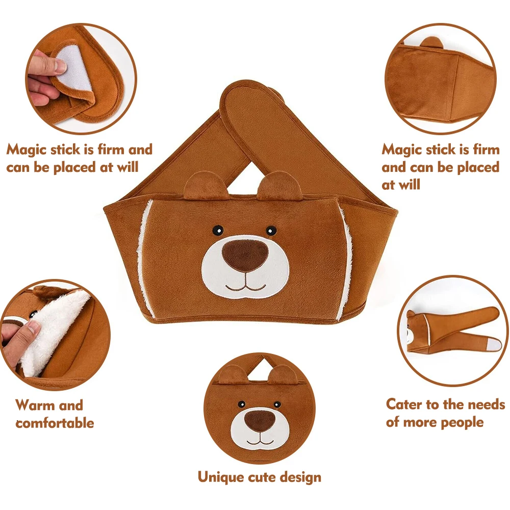 china electric rubber hot water bag factory customized rubber hot water bottle waist belt cover for pain relief