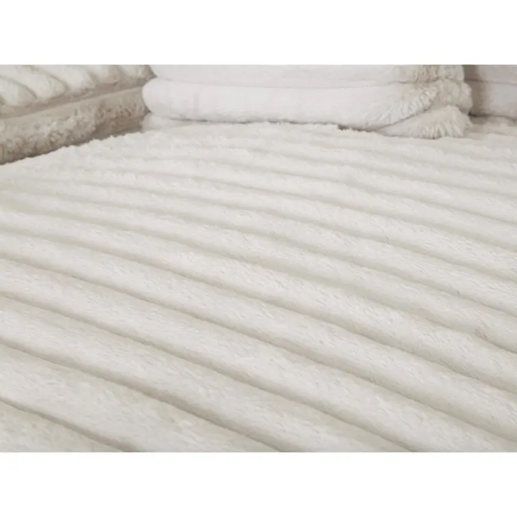 ATUNUS Thick Striped Corduroy Modular Sectional