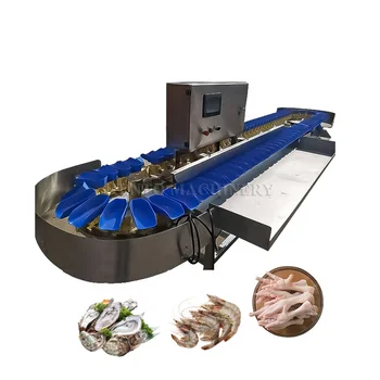 耐久性のある牡蠣選別機/魚選別機養殖設備魚選別機/ホタテエビ牡蠣重量