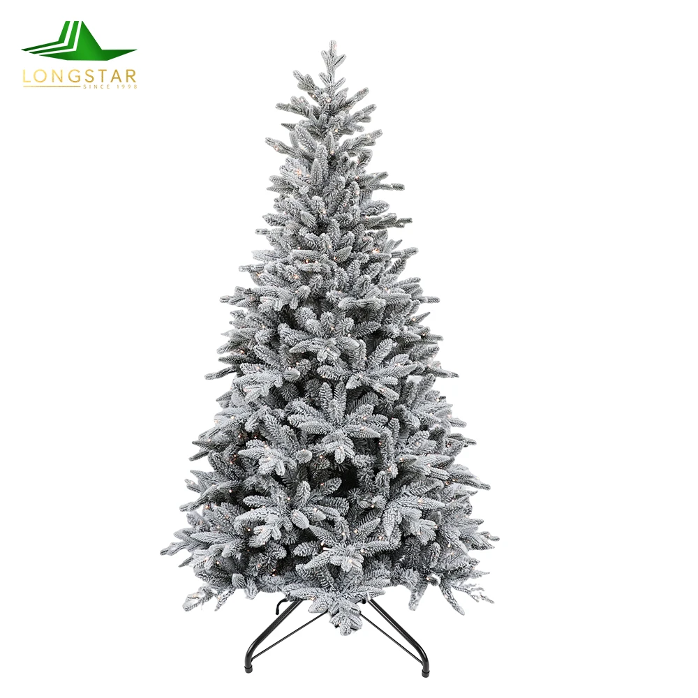 Wholesale 7ft Artificial Slim White Pine Christmas Tree With Addable