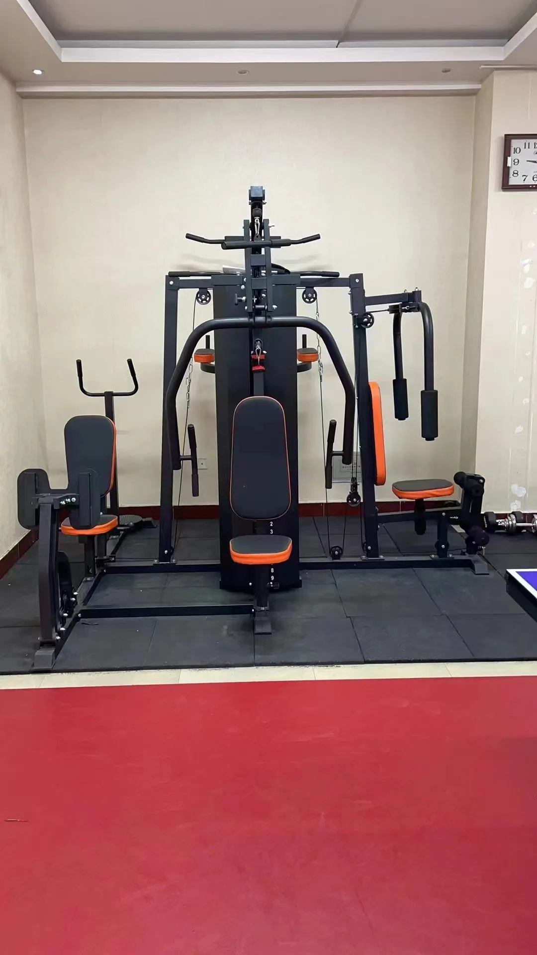 New Product Gym All in One 3 Station Multi Gym Trainer With Warranty and Free Logo