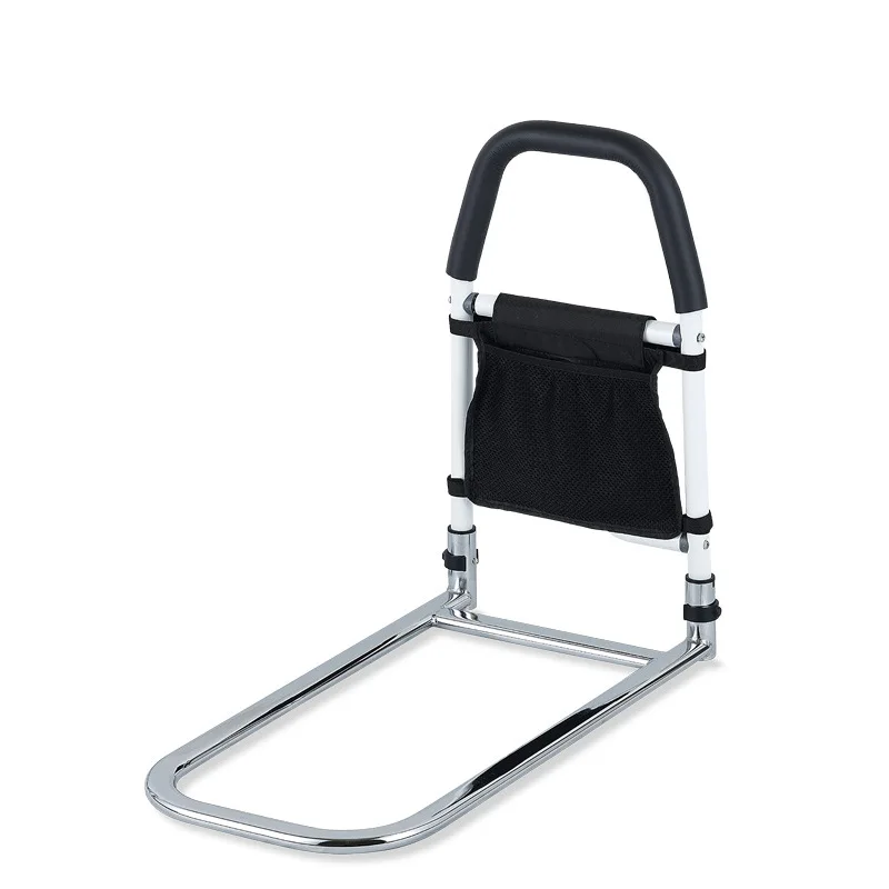 Grab Handle Bed Rail Fall Protection Bedside Handrail for Adults Elderly and Seniors Everyday Aid with Practical Bag
