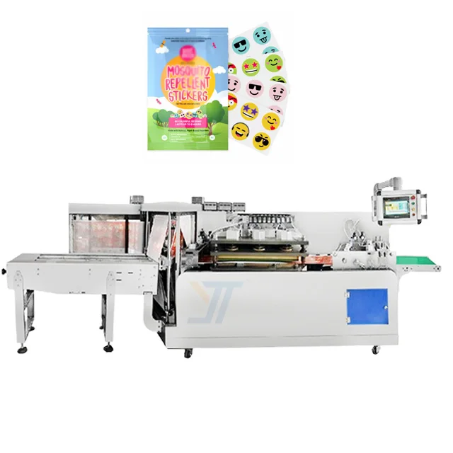 Automatic Horizontal Bagging Machine Children's Mosquito Repellent Patch 4-side Sealing Bag Packaging Machine