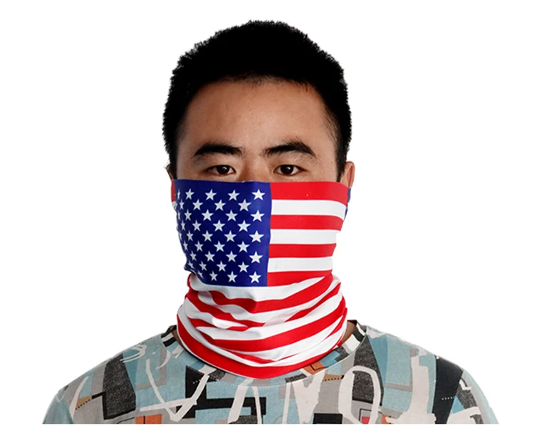 Бесшовная бесшовная бандана для путешествий