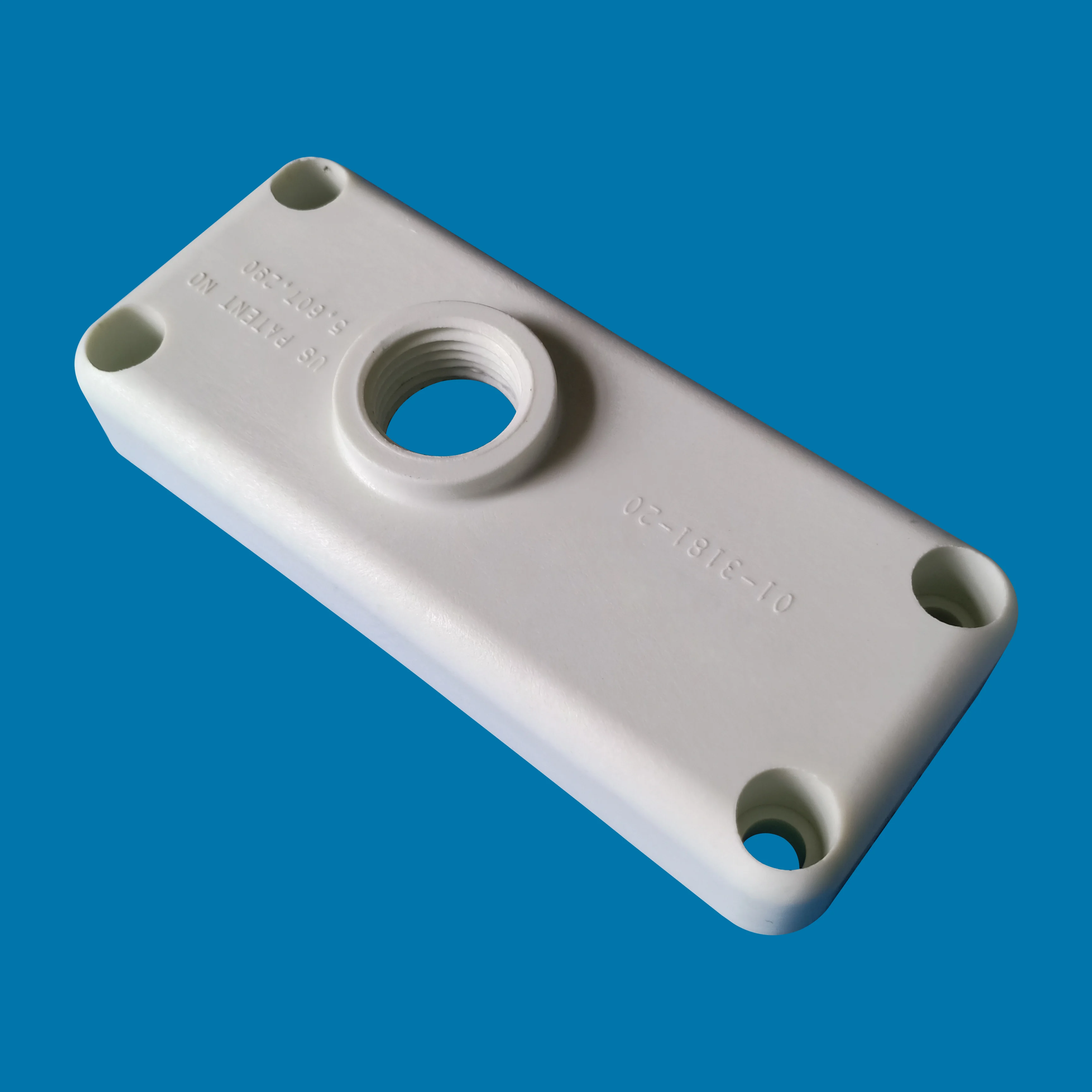 Polypropylene Muffler Plate 01-3181-20 use for Wilden Diaphragm Pump supplier