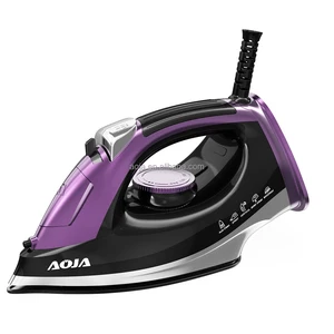 Aoja 2200W Electric Steam Iron | 200ML Ceramic Plate Auto-Clean Anti-Drip