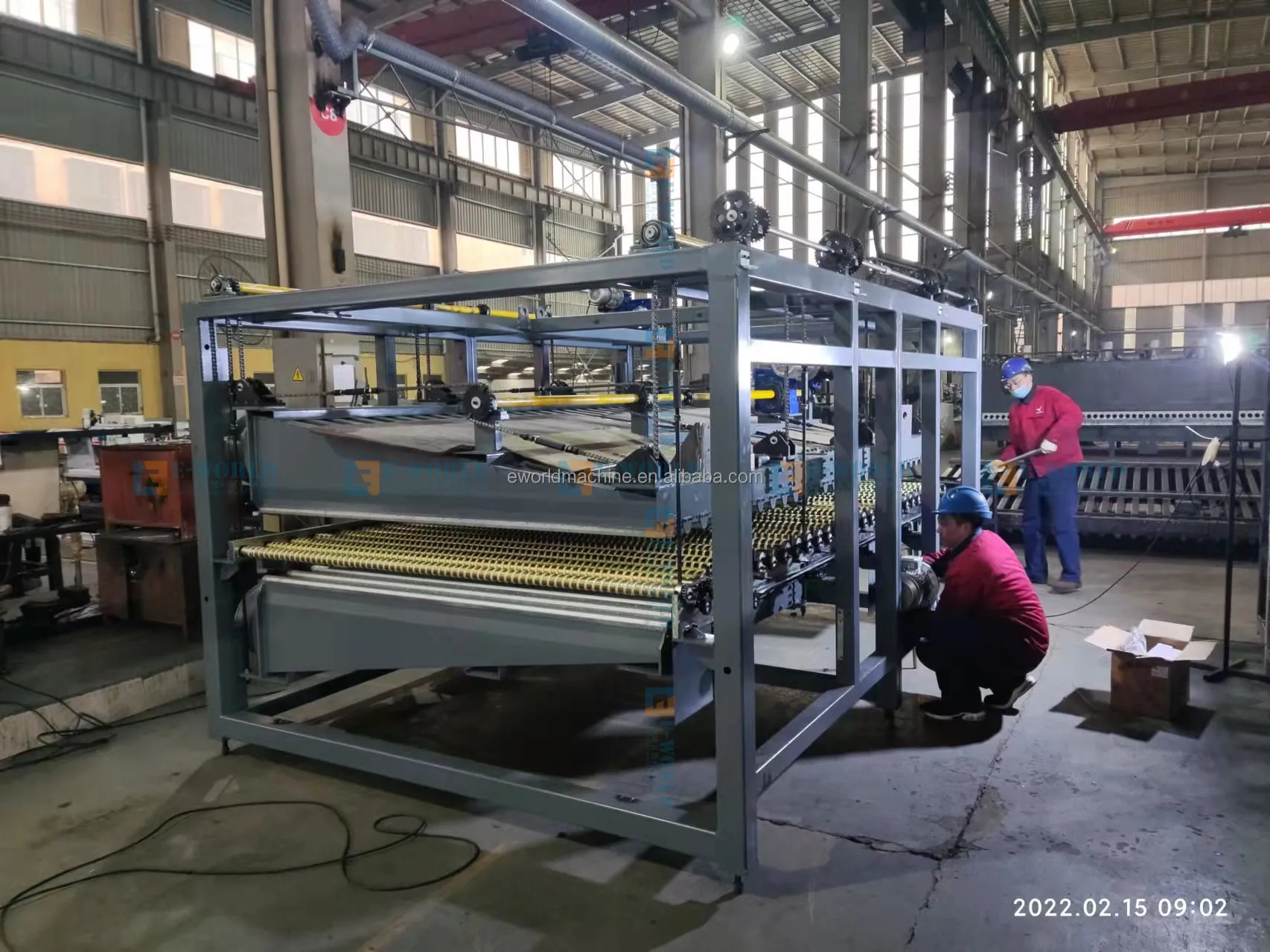 Automatic Glass Frosting Tough Machine - Eworld Glass Tempering Furnace