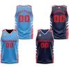 Light Blue Navy Red