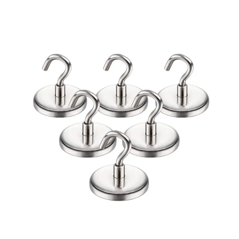 Спеченный редкоземельный магнит супер сильный магнит крючок с поворотный карабин