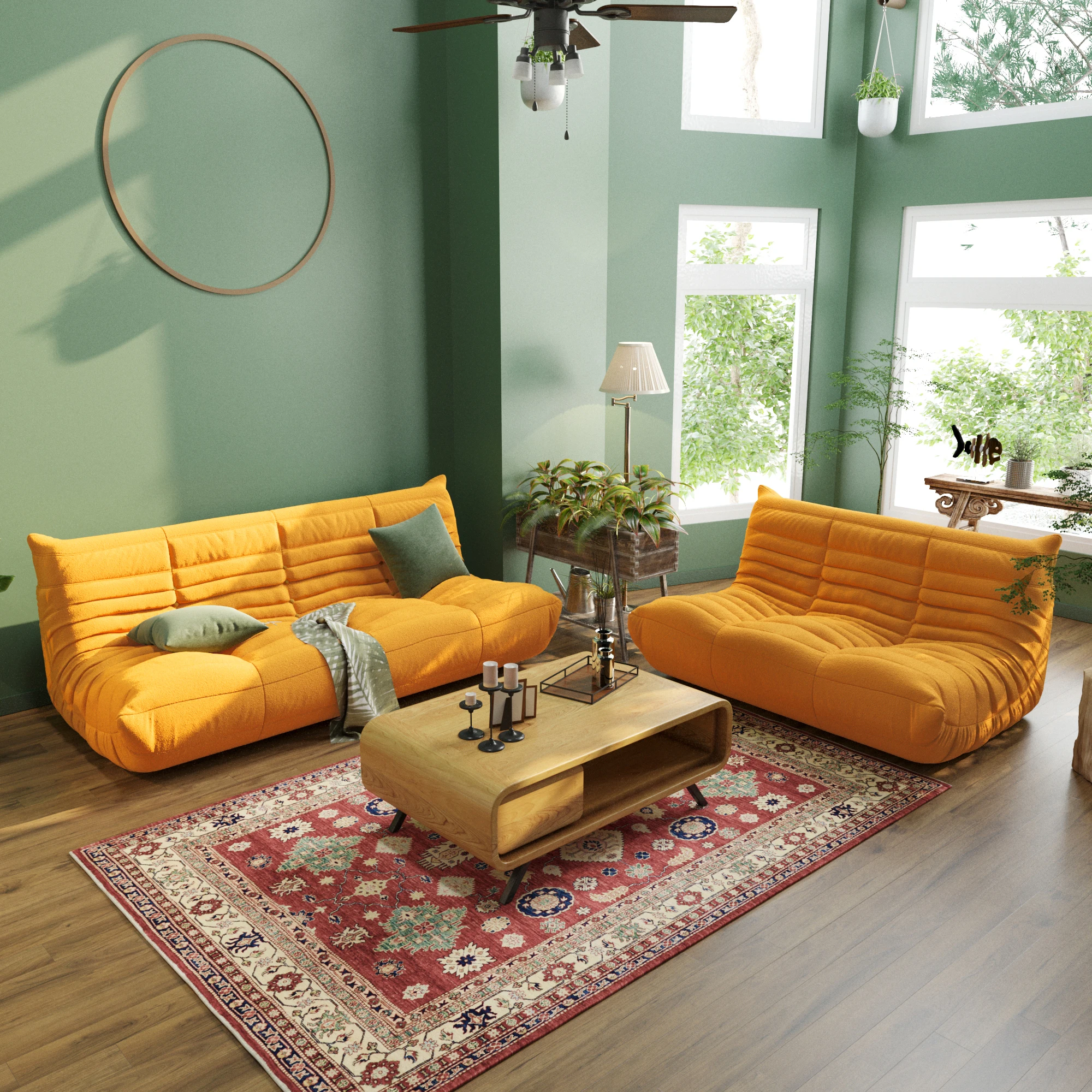 カスタマイズ可能なノルディックテディレイジソファ-エルゴノミクスチェア