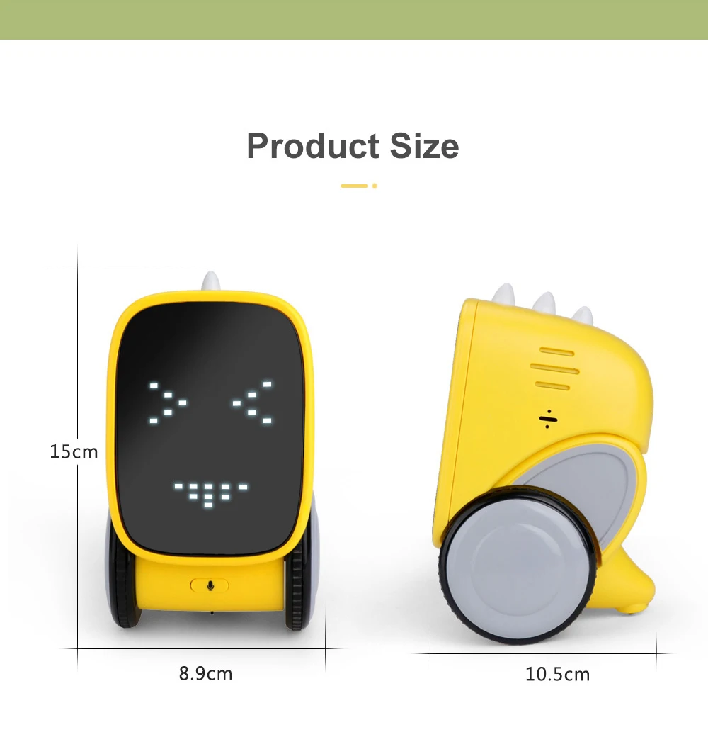 Горячая Распродажа JJRC R16 робот интеллектуальный сенсорный многофункциональный мини умный музыкальный танец Рождественский подарок 2019