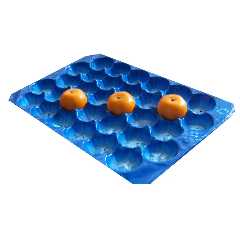 Free Design PP Plastic Fruit Insert Alveoli Packaging Tray Liner for apple