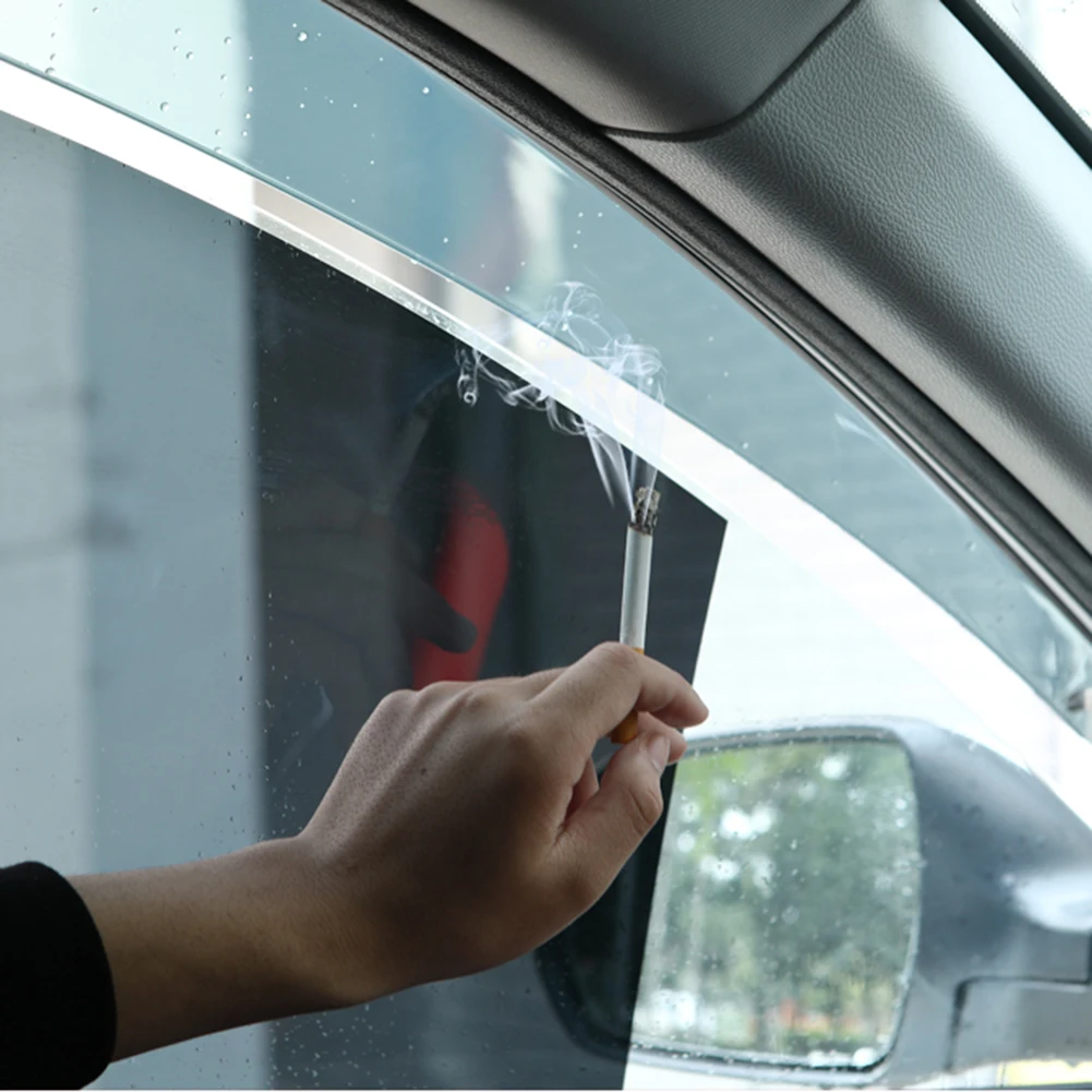 CAR WINDOW VISOR WIND DEFLECTOR RAIN GUARD SUN SIDE DOOR VENT VISORS WEATHER SHIELD for Chevrolet Colorado GMC Canyon 2018-2022