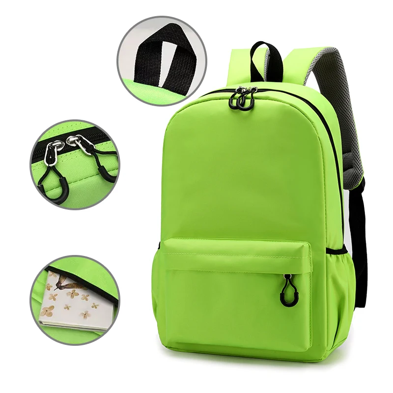 2023 Hot Sale Children Fashion Custom School Nylon Back Pack Backpack