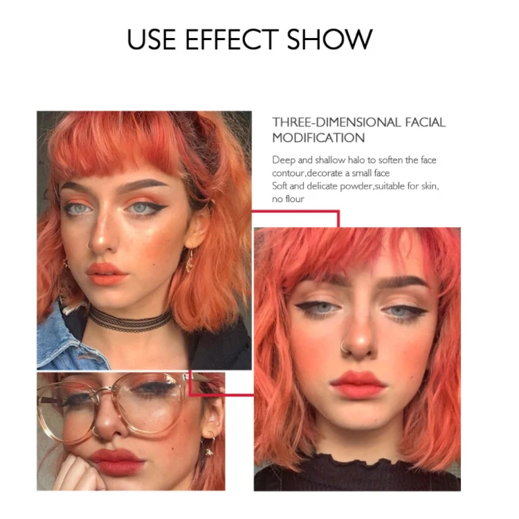 Фирменные Румяна для макияжа, круглые Румяна с покрытием, веганские румяна, стойкие матовые нюдовые Румяна для девочек, натуральные румяна, инструмент для красоты лица