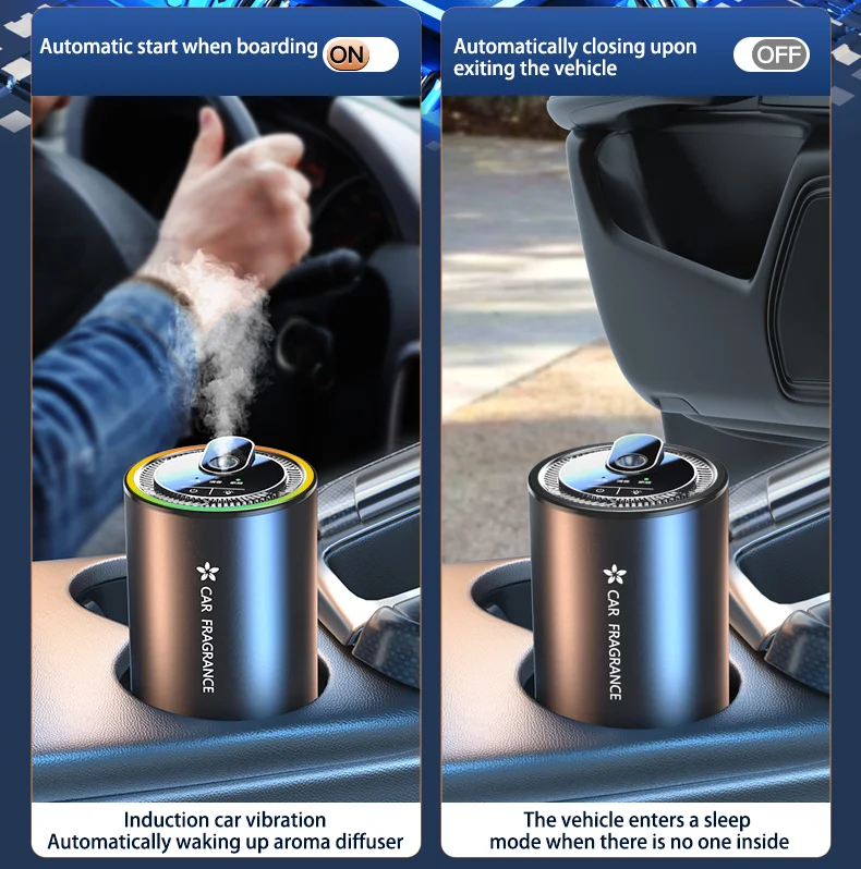 2023 New Products Smart Car Fragrance Diffuser Spray Car Scent Air
