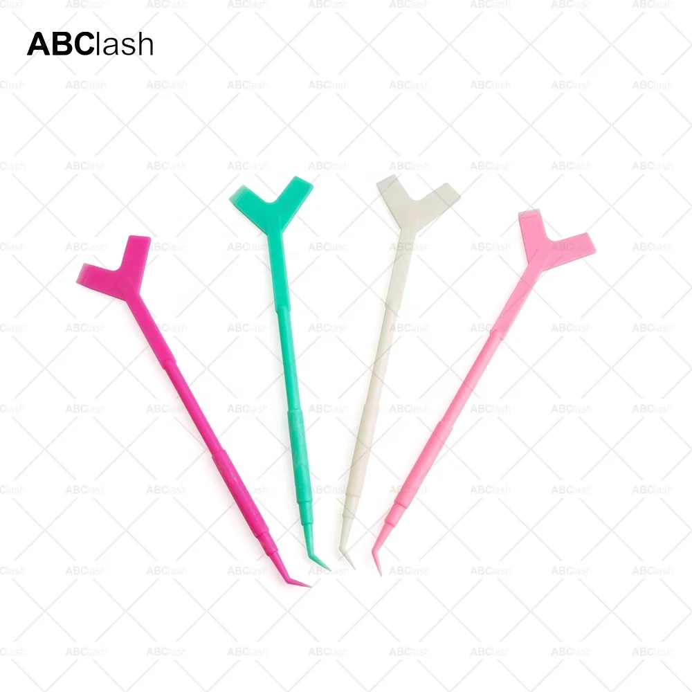 MJZ Beauty Tools Grafting Eyelash Aids Eyelash Extension Acrylic Transparent Volume Lash Eyelash Tweezers Holder for Exhibiting