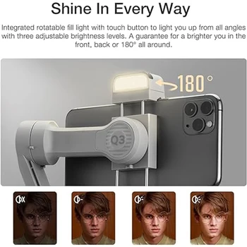 Zhiyun Smooth-Q3 Gimbal Stabilizer for Smartphone Android Cell Phone iPhone product image