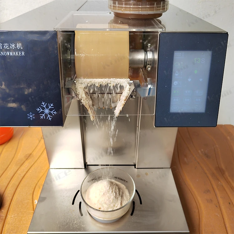 即納！保証付き！スノーフレークアイスマシン 糸ピンス 韓国