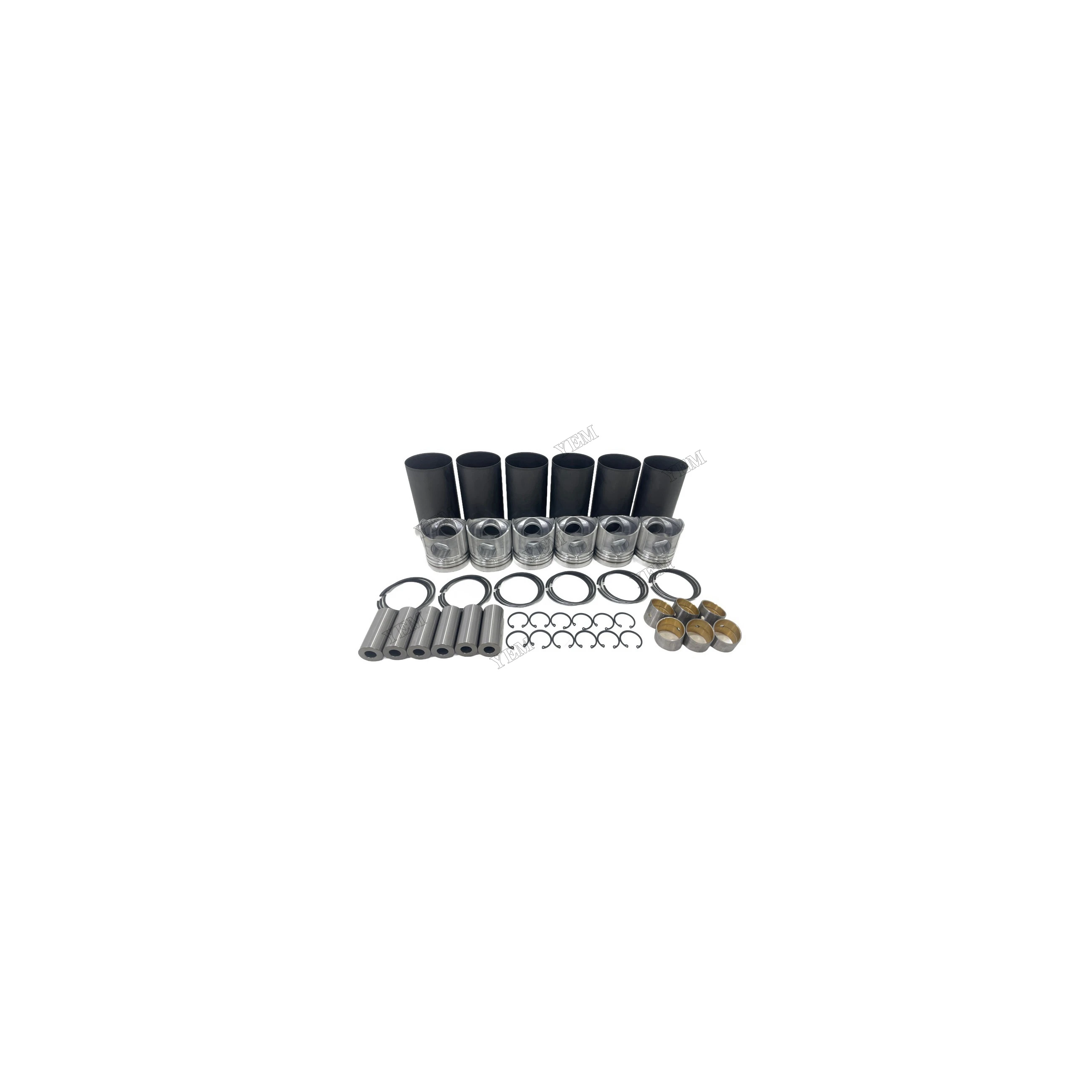 6D108 Cylinder Liner Kit Fits for Komatsu Industrial Engine Parts
