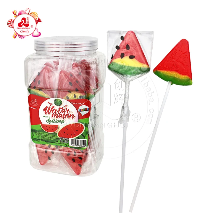 watermelon lollipop