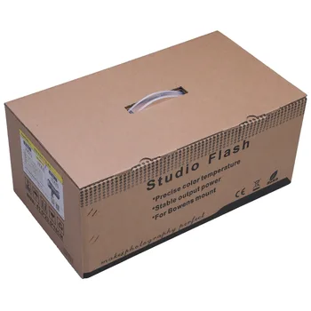 NiceFoto TB-300C 300W Studio Flash Light Fast Recycle Time Touch-type Control Panel Indoor Lighting Photographic Equipment product image
