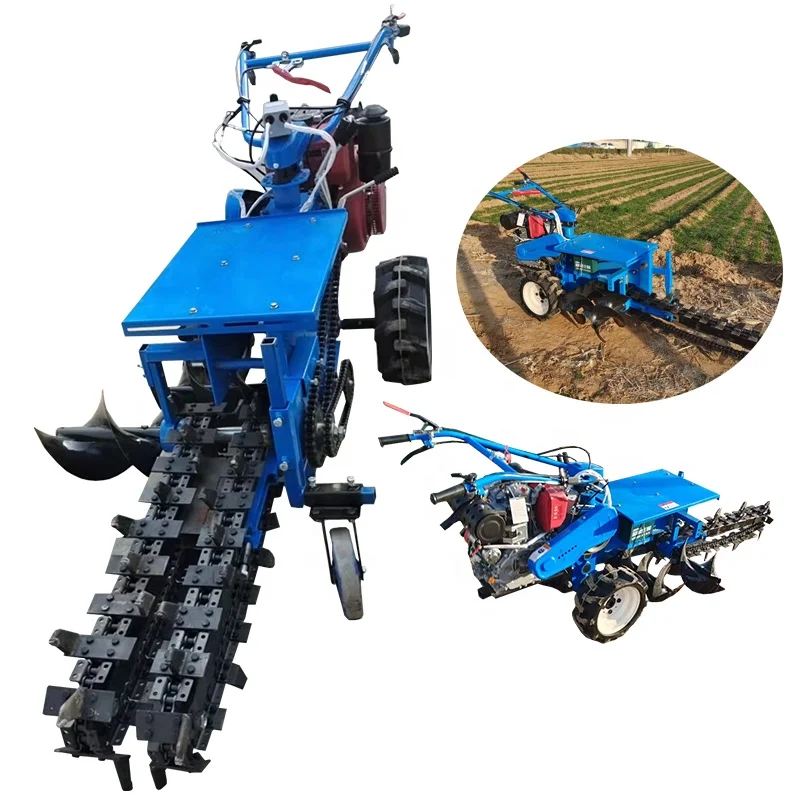 Ditch Trenching Digger: Double Chain Trencher Machine for Sale