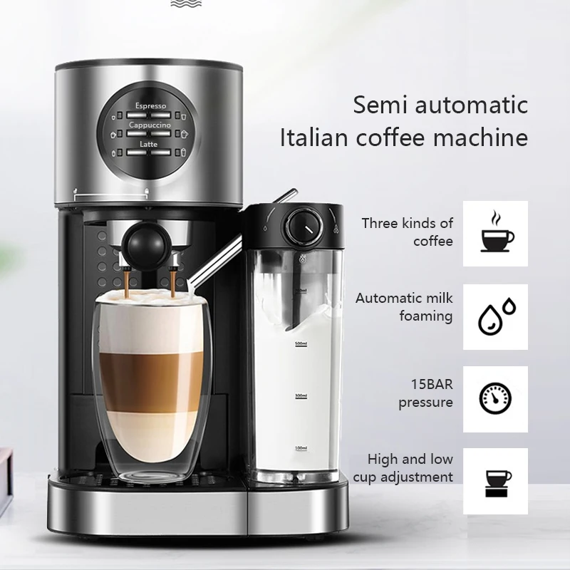 Commercial Espresso Coffee Machine Cappuccino Coffee Maker with Italian  Ulka Pump - China Coffee Machine and Coffee Maker price