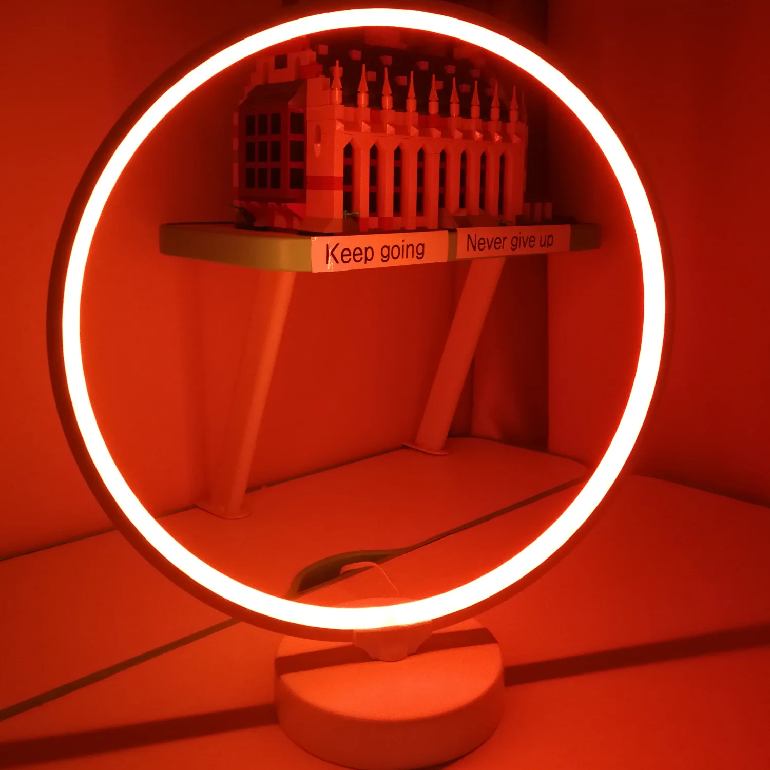 
Лидер продаж, круглая Настольная лампа с дистанционным управлением, светодиодная лампа RGB для вечеринки, Доставка в течение 48 часов 