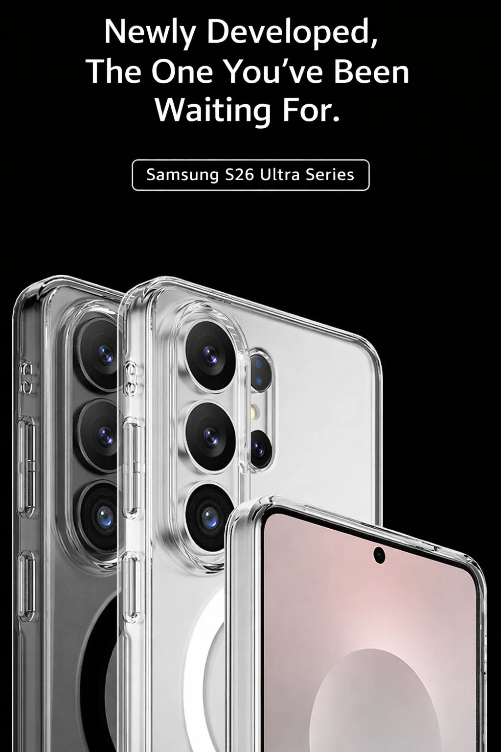 product magnetic for samsung wireless charging compatible sticker mount design multiple color options strong magnetic hold laudtec-7