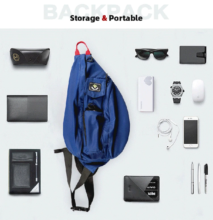 Waterproof Portable Custom Logo Wireless Charging Backpack