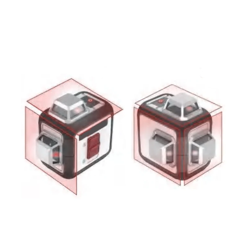 Самовыравнивающийся лазерный уровень Hantechn с горизонтальным вертикальным 2-линейным лазерным инструментом 360 для настенной картины