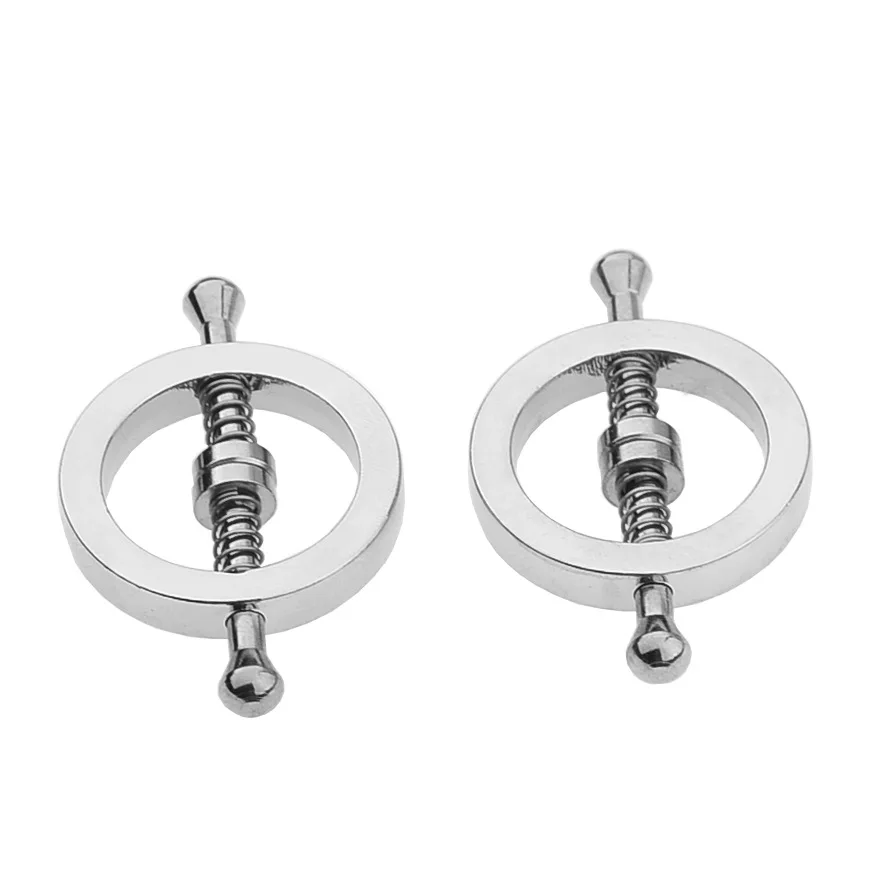 2Pcs Non-Piercings Nipple Shields Rings Circle Breast Clamps with Internal  Spike Bdsm Metal Nipple Clamps Bdsm Toys| Alibaba.com