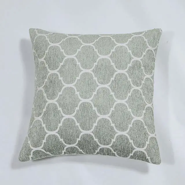 Wholesale chenille Pillow case Geometric Advertisement Gift Sofa