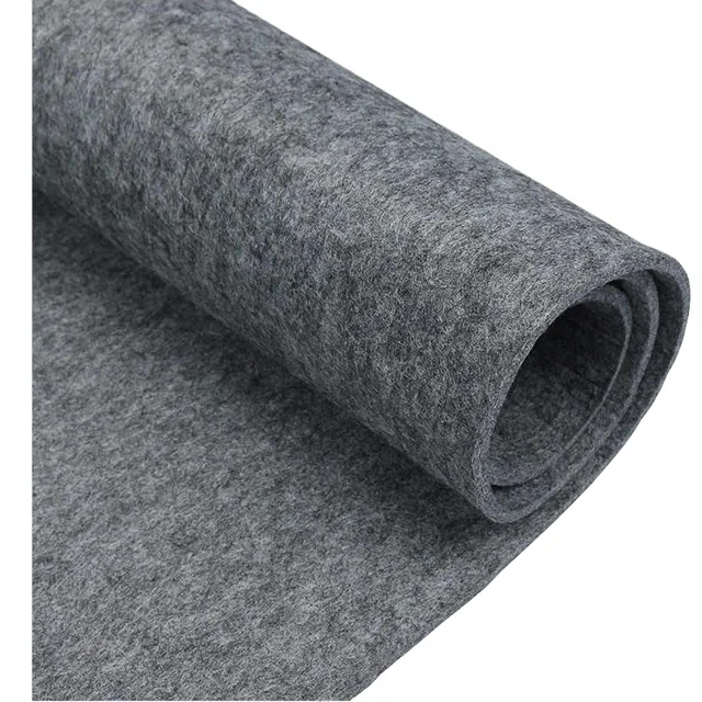 Polyester Non woven Felt Needle punched Industry Felt Grey