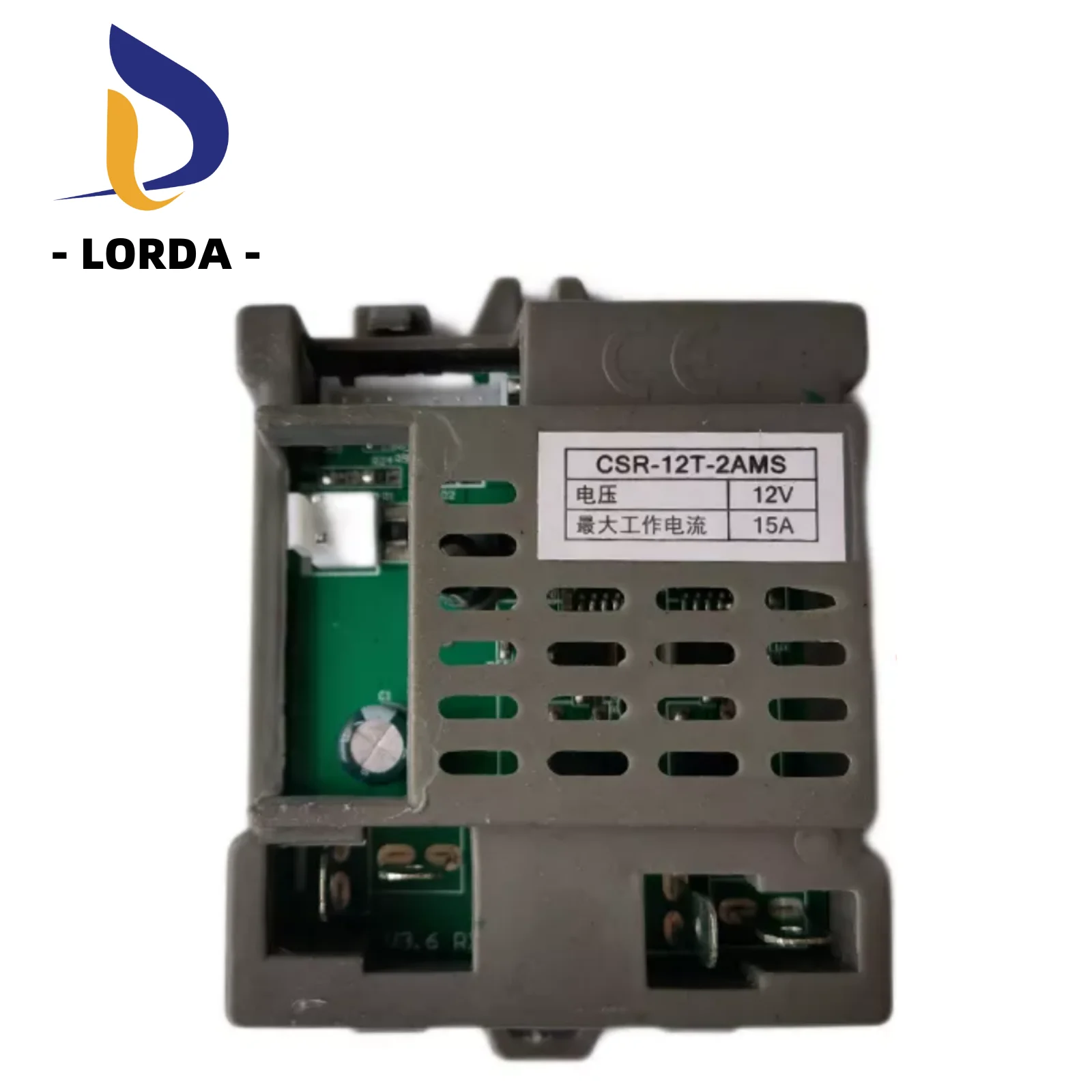 thumbnail interactive-video image 1 of CSR-12T-2A 12V Receiver Control Box For Children's Electric Car Remote... 1 of 10