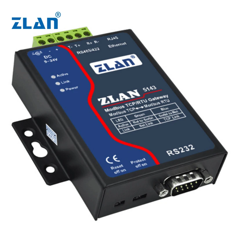Ethernet RJ45 TCP IP to  RS232 RS485 422 serial service converter