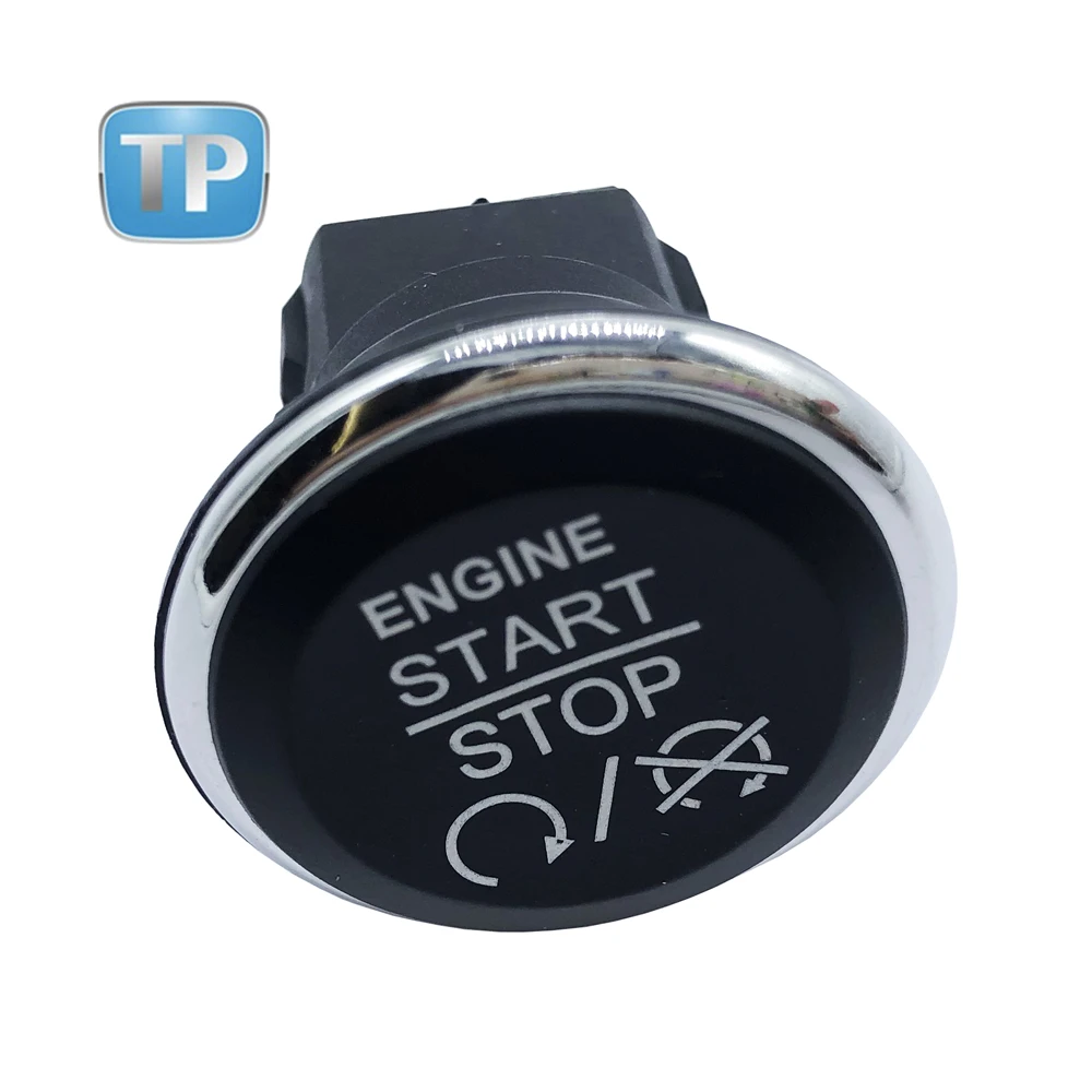 Drukknopp vir Aanskakel OEM 1FU931X9AC Kompatibel met Jeep Dodge