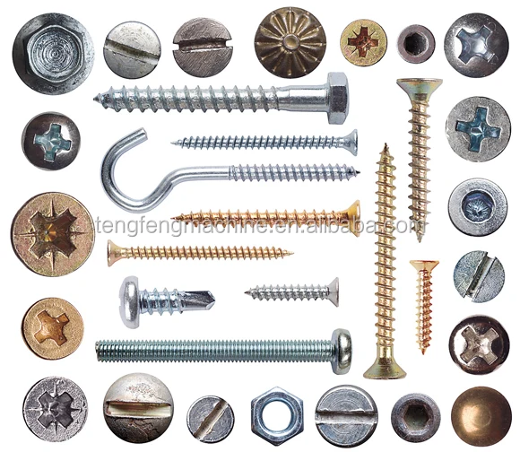 High Quality Manufacturing Factory  Self Tapping /Drywall /MDF Screw Making Machine for Thread Rolling Machine