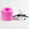 stampo per orsetti 10,6*9,9*9,6 cm 550 g rosa