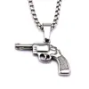 05512 Steel Revolver - Single Pendant