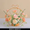 Marguerites couleur champagne, style coquelicot
