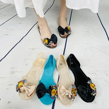 Jiasilin hot sale jelly shoes