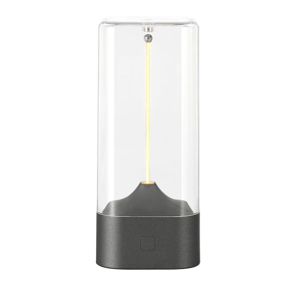 A6 Cross-Border LED Night Light Quantum Magnetic Battery Operated Curved Line Design Indoor Bedroom Bedside Lamp Touch Creative