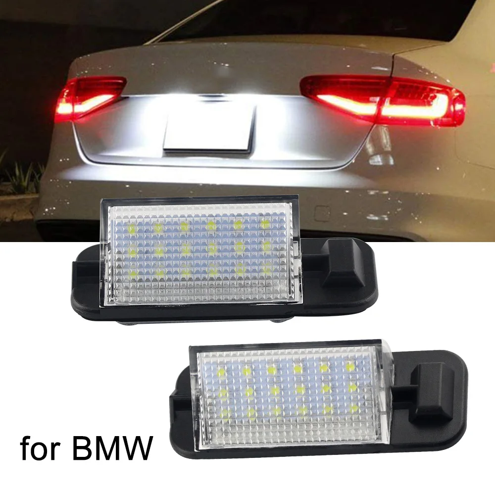 Led Car License Plate Light Rear Number Lamp Canbus No Error For Bmw 3series E36 318i 318ti