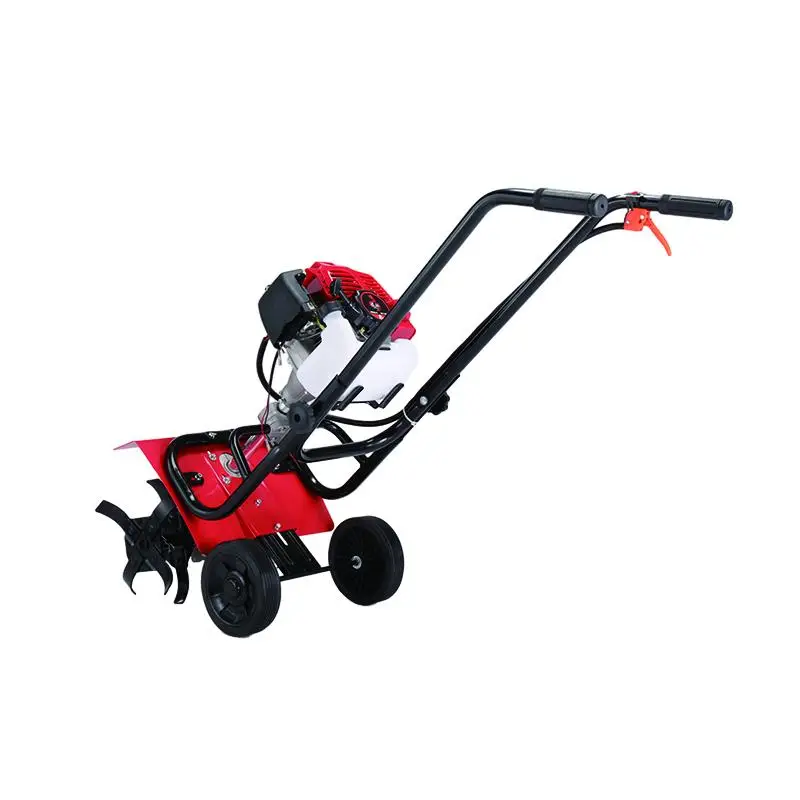 Agricultural Farming Machine Power Motor Rotavator Garden Hand Walking Micro Mini Tiller Cultivators