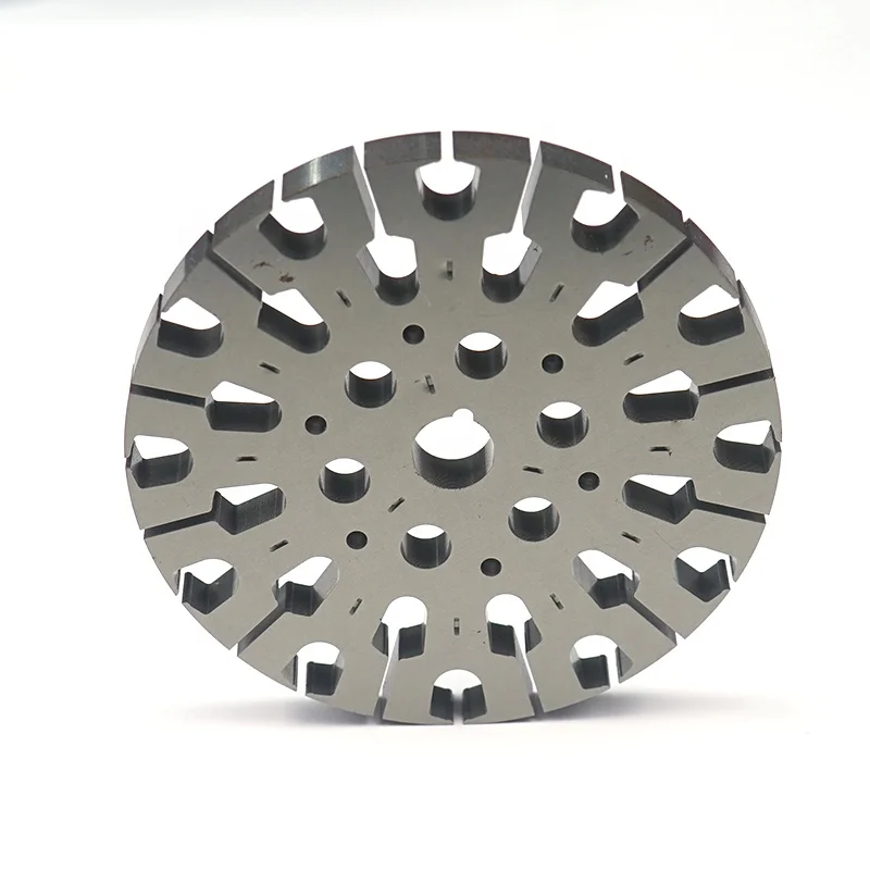 Customized Induction Asynchroous Ceiling Fan Motor Stator Rotor Silicon Steel Lamination Core Ceiling Fan Stamping