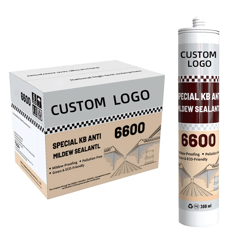 Factory RTV Mildew Resistant Waterproof Weatherproof Neutral Silicon Sealant for Kitchen Sink and Cabinet